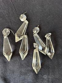 Pendenti per lampadari vintage