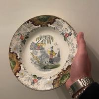 Piatto giapponese porcellana antica