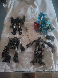 4 PERSONAGGI TRANSFORMERS