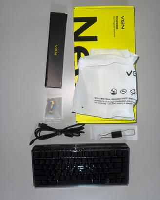 Tastiera da Gaming Magnetica VGN Neon 75 He 8k hz