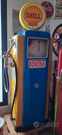 distributore benzina shell wayne anni 50