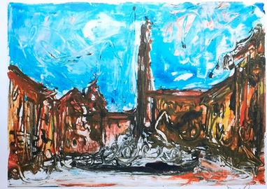 Stampa piazza navona