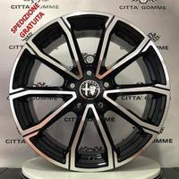 4 Cerchi in lega Alfa Giulietta 159 Giulia da 18
