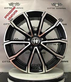 4 Cerchi in lega Alfa Giulietta 159 Giulia da 18