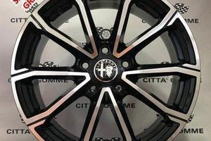 4 Cerchi in lega Alfa Giulietta 159 Giulia da 18