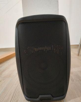 AFF1TTASI  impianto audio + macchina del fumo