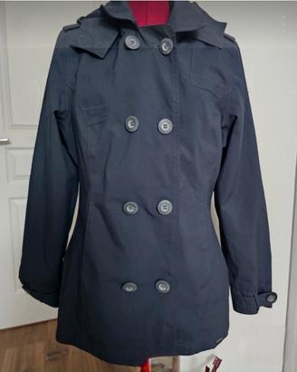 Trench corto blue scuro (tg. 44 IT )