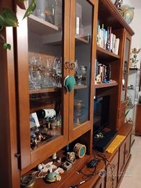 Mobile da sala in legno massello