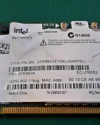 Intel scheda wifi