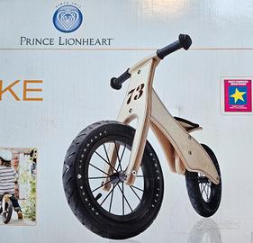 bici senza pedali in legno