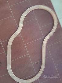 Pista in legno