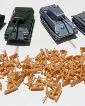 Soldatini e mezzi militari MADE IN ITALY vintage