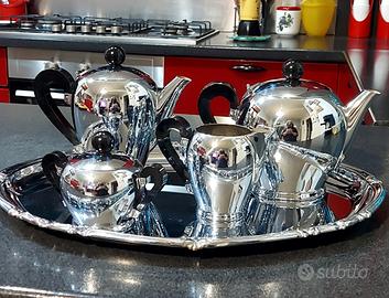 ALESSI – Servizio da Tè e Caffè "Bombé" - Design C