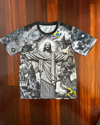 T-shirt del Brasile con Cristo Redentore