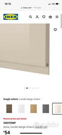 ANTA IKEA VOXTORP LUCIDO BEIGE CHIARO 60x80