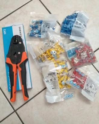 PINZA X CRIMPARE  CEMBRE HP3+ 600 CAPOCORDA VARI