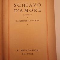 Schiavo d’Amore – W. Somerset Maugham – 1942