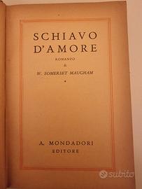 Schiavo d’Amore – W. Somerset Maugham – 1942
