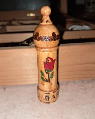 porta profumo legno 