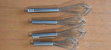 Fruste  inox pasticceria (kit 4 Pezzi)