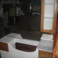 Mobile bagno SOSPESO con specchiera usato