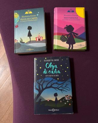 Olga di Carta - 3 libri Elisabetta Gnone