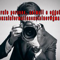 Fotografo per persone e cose