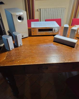 impianto stereo home theatre yamaha