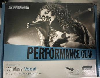 Microfono professionale Shure modello PG58