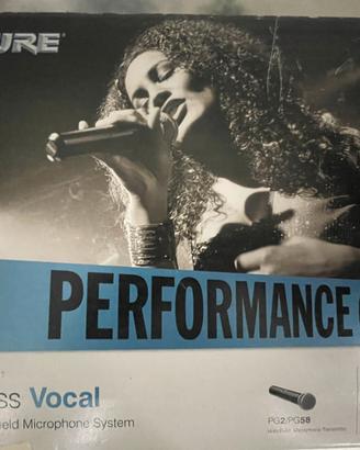 Microfono professionale Shure modello PG58