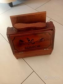 Sciuscià cassetta lustrascarpe