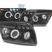 FARI PER DODGE CALIBER 06-12 ANGEL EYES LED NERI