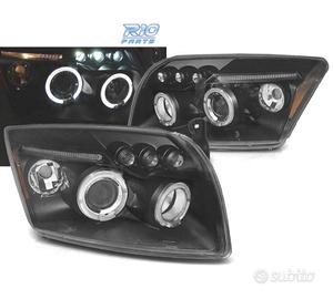 FARI PER DODGE CALIBER 06-12 ANGEL EYES LED NERI