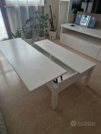 Tavolino da salotto con piano sollevabile