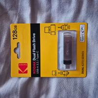Dual flash drive type c