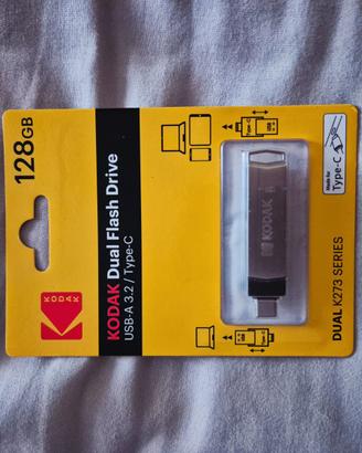 Dual flash drive type c