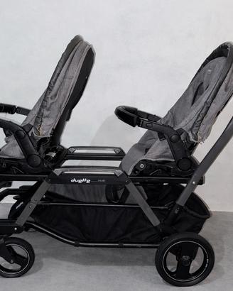 Passeggino gemellare Peg perego