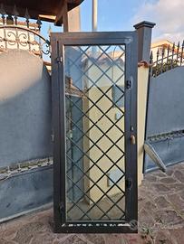 Porta in ferro battuto artigianale