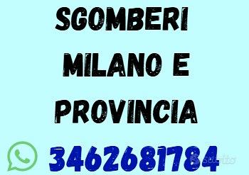 Sgomberi a milano e provincia