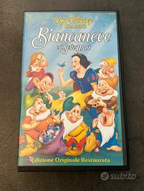 BIANCANEVE E I SETTE NANI VHS  VINTAGE