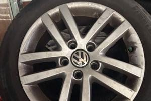 CERCHI 6,5X16 VW GOLF POLO IBIZA ETCC CON GOMME