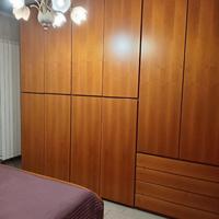 Camera letto completa in legno noce