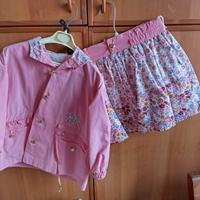 Giacca e gonna bambina 