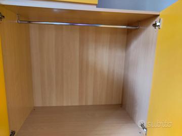 mobili con ante per cameretta 