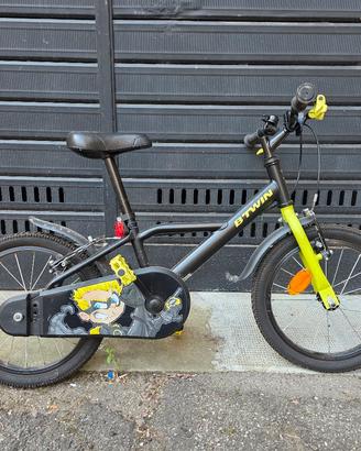 Bici BTWIN Decathlon 16 pollici