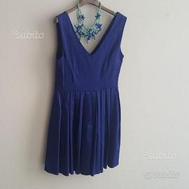 Vestito blu elettrico nuovo Please Imperial