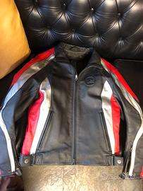 GIUBBOTTO MOTO IN PELLE yes