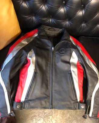 GIUBBOTTO MOTO IN PELLE yes