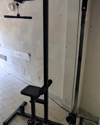 Lat machine multifunzione palestra 