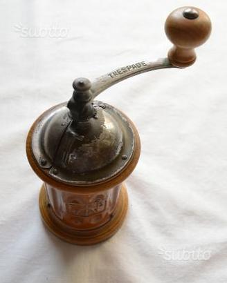 Antico macina caffè italiano (marca "Tre Spade")